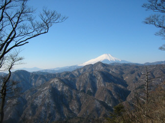 畦ヶ丸と富士山