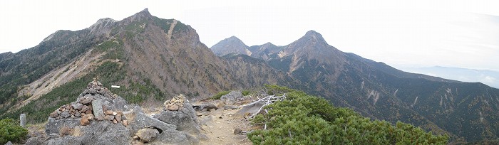 権現岳～赤岳