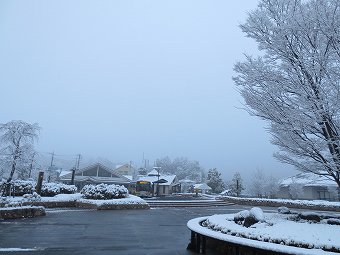 雪景色の大倉