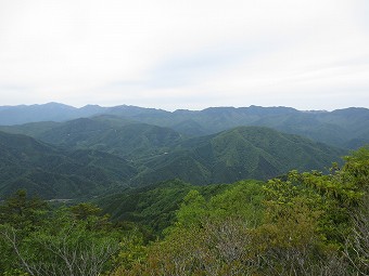 笠取山方面