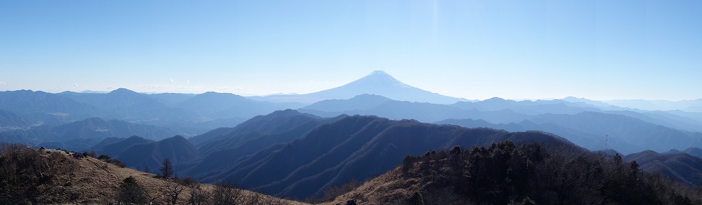 白谷ヶ丸からの富士山