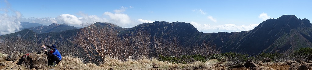 硫黄岳～横岳～赤岳
